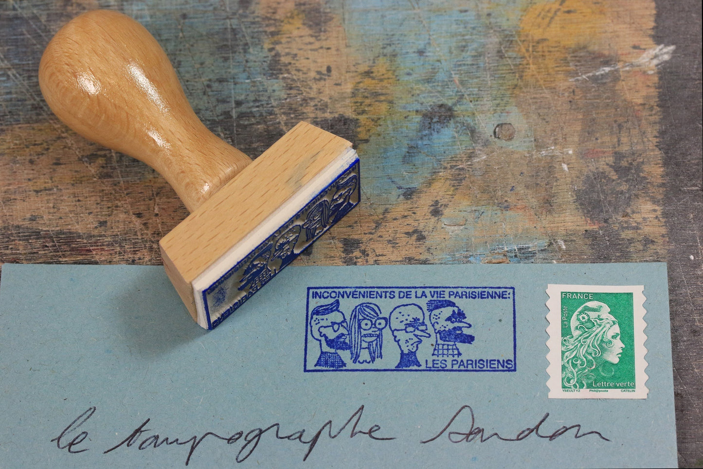 Flamme postale : Les Parisiens