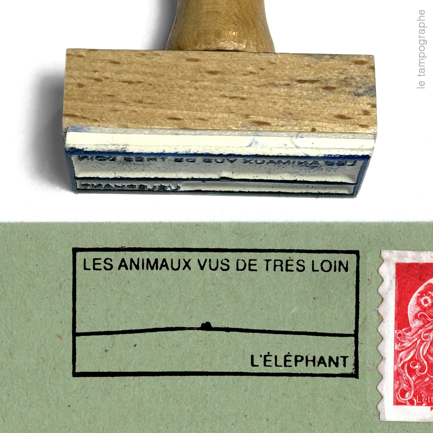 Flamme postale : Éléphant