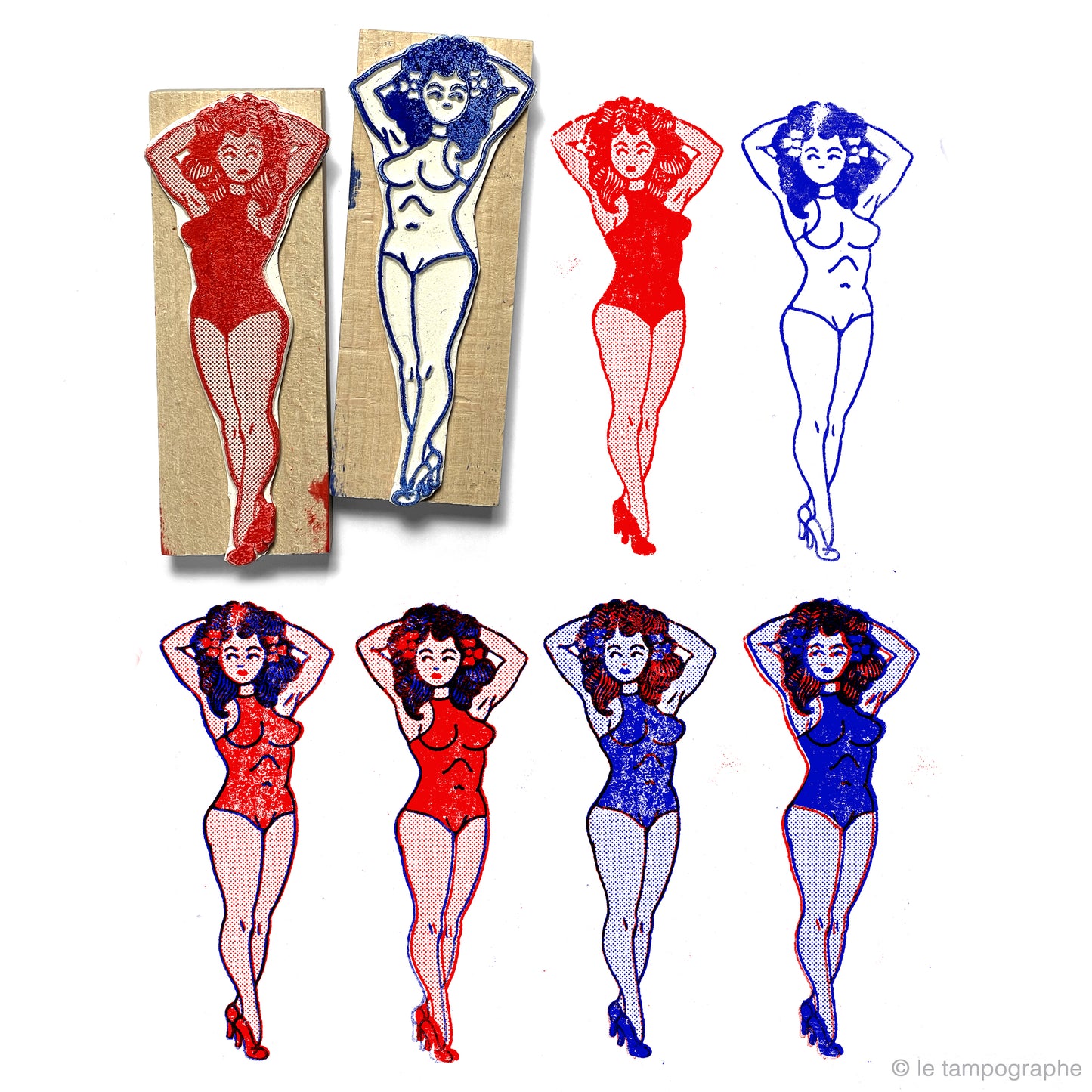 Pin up Body rouge