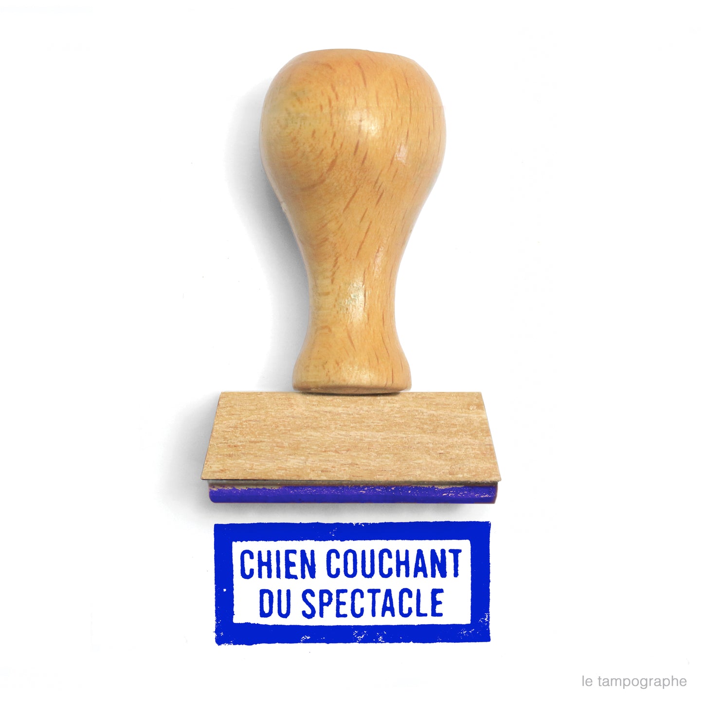 Chien couchant du spectacle