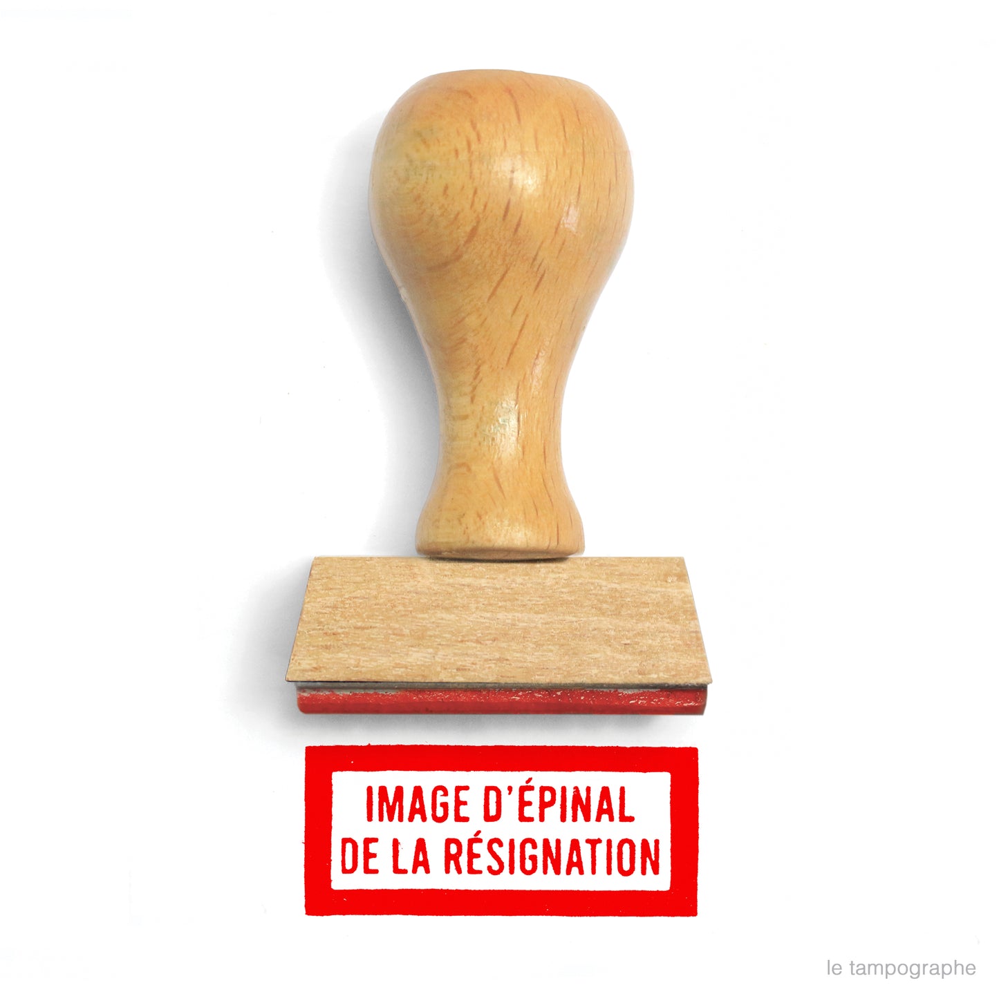 Image d'Épinal de la résignation