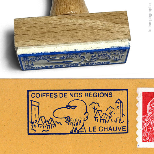 Flamme postale : Chauve