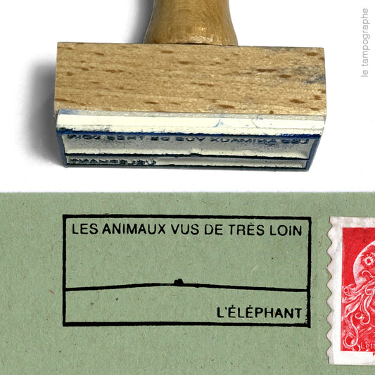 Flamme postale : Éléphant