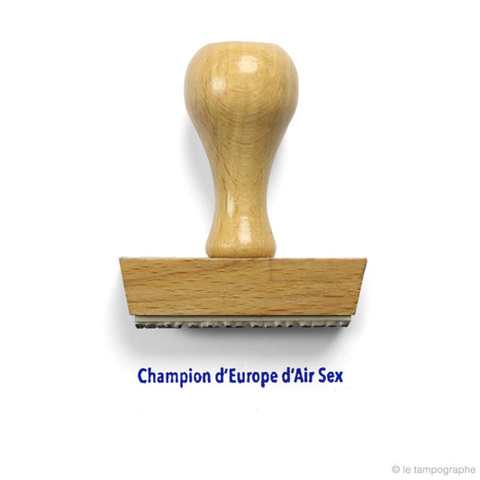 Champion d'Europe d'Air Sex