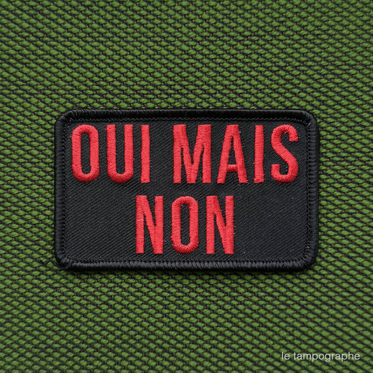 Patch Oui mais Non
