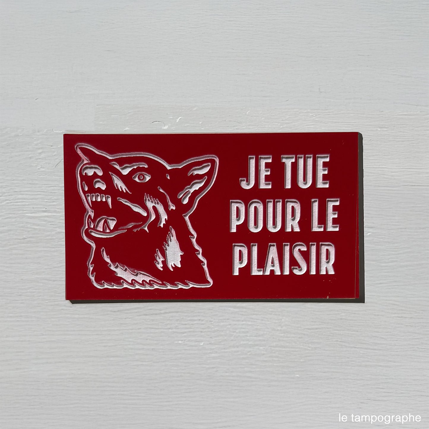 Je tue pour le plaisir